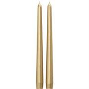 Metallic Gold Taper Candles