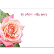 To Mum With Love card