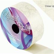 Poly 50mm x 50m Elegant Rose Print Ivory