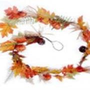 Maple leaf &amp; Pumpkin Garland